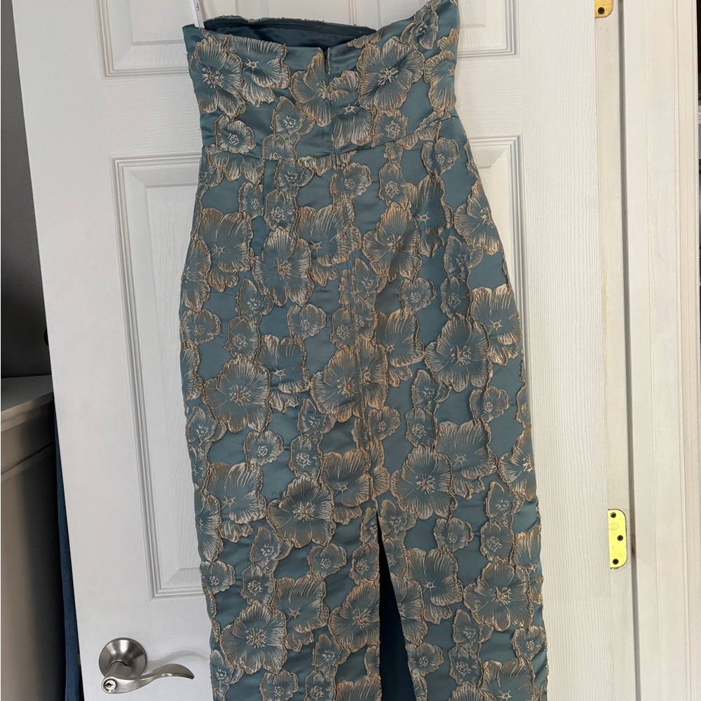 Lulus midi strapless dress